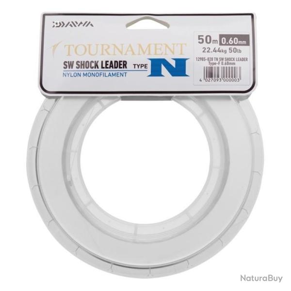 Bobine Nylon Daiwa Shock Leader 50m 70/100