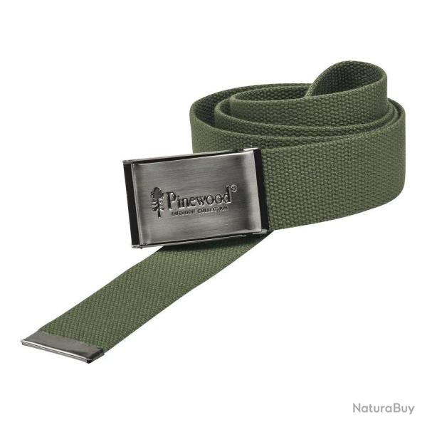 Ceinture en Toile Olive Pinewood