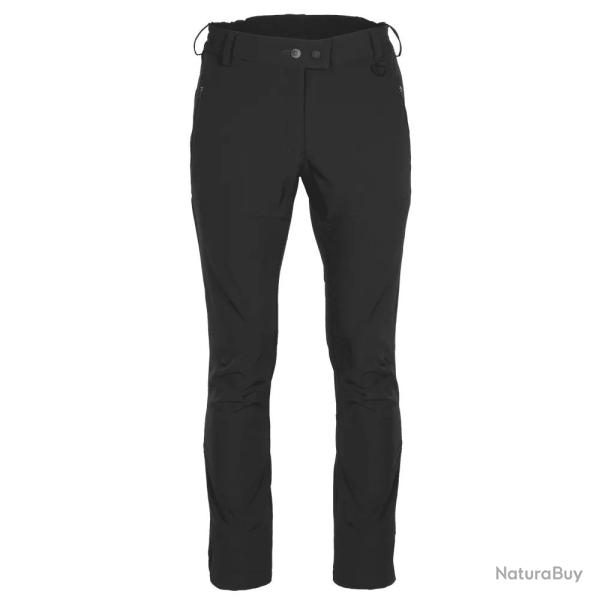 Pantalon Noir Shell Coupe Vent Stretch Pinewood Wilda Femme