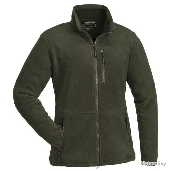 Veste Polaire Verte Finnveden pour Femme Pinewood