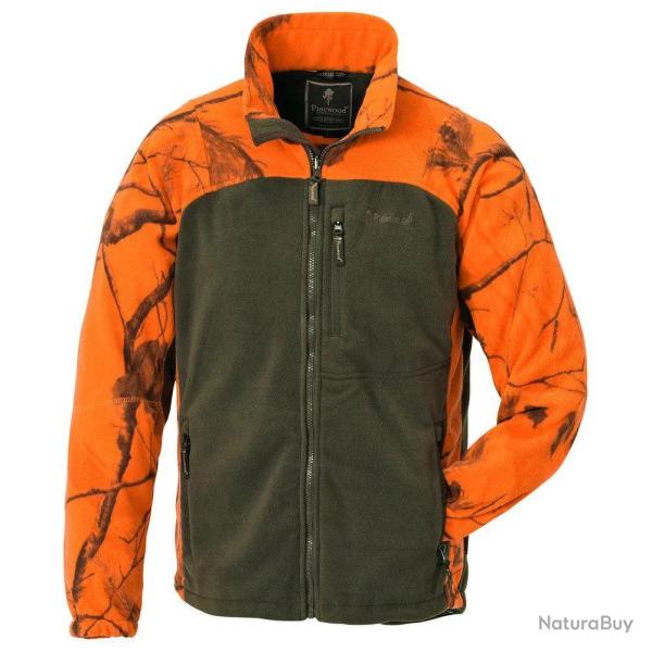 Veste Polaire Orange Blaze Oviken Pinewood  - XXL