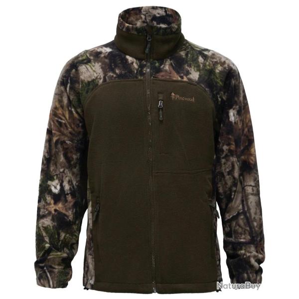 Veste Polaire Pinewood Oviken Camou Green Homme