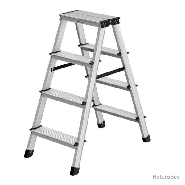 �chelle escabeau �chelle en alliage d'aluminium avec 4 marches marche pied multifonctions charge :