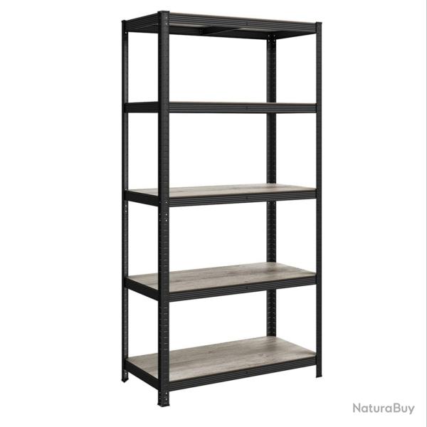 �tag�re charge lourde m�tallique 200 x 100 x 50 cm 5 niveaux charge totale 875 kg (175 kg/niveau) �