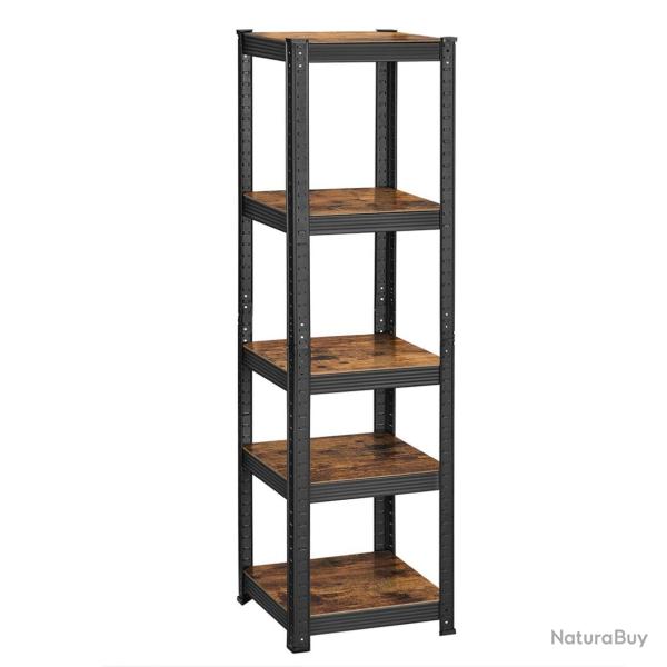 �tag�re charge lourde � 5 niveaux 150 x 37 x 37 cm capacit� 400 kg (80 kg/niveau) style industriel