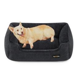 Panier pour chien canap&eacute; lit niche pour animaux housse amovible et lavable pour petits chiens 90 x