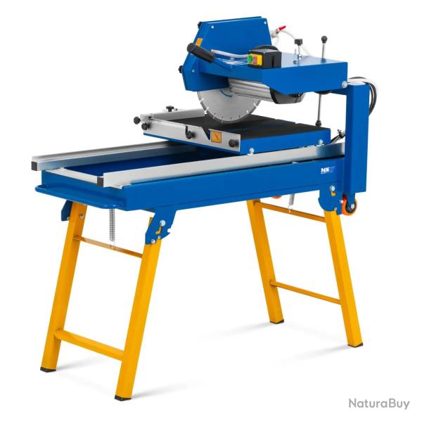 Scie � mat�riaux 2 500 watts lame diamant�e 350 mm refroidissement � l'eau caoutchouc aluminium aci