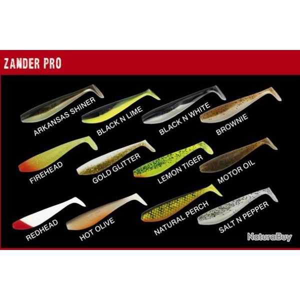 Leurre Souple Fox Rage Zander Pro Shad 10cm 10cm Arkansas Shiner A l'unit�