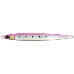 Jig M&eacute;tallique Savage Gear Sardine Slider 40g 11,5cm UV Pink Glow 40g