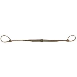 Bretelle lasso cuir marron
