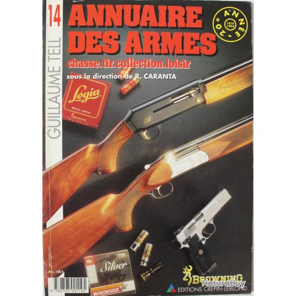 L'annuaire des armes Guillaume Tell No 14 - R. Caranta