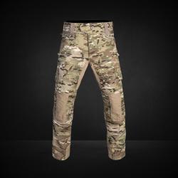 PANTALON DE COMBAT A10 V2 FIGHTER ENTREJAMBE 83CM MULTICAM