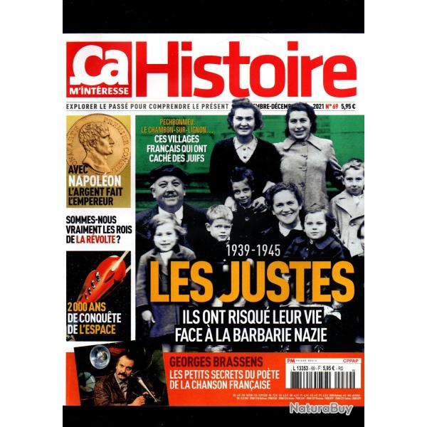 �a m'interesse histoire 69 de 2021 , georges brassens, napol�on, faux en arch�ologie, conqu�te spati