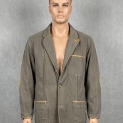 Veste chasse, promenade, p&ecirc;che, ORVIS kaki cuir import USA T 50 Taille XXL &middot; Tr&egrave;s bon &eacute;tat