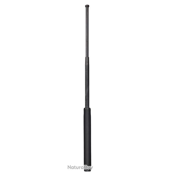 Matraque Telecopique Acier Tremp� Manche Mousse 21 avec etui - Noire - Umarex