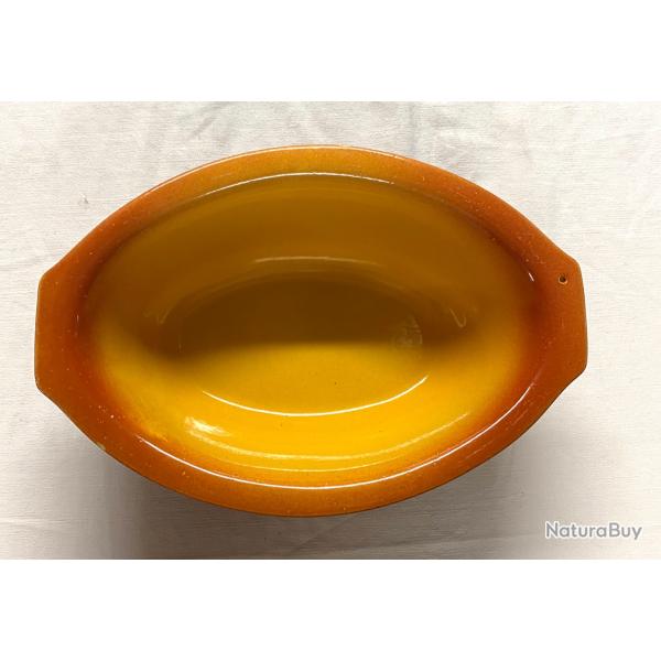 Terrine  pt, terrine ovale, terre vernisse annes 1980