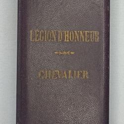 Boite vide pour Ordre de chevalier de L&eacute;gion d'honneur 3&egrave;me Rep.