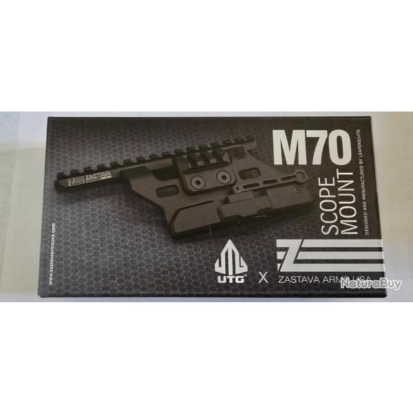 Montage lat�ral amovible ZASTAVA ARMS USA M70 pour PAP G / M2010 G / M77 / M21S / M05 E2 / AK