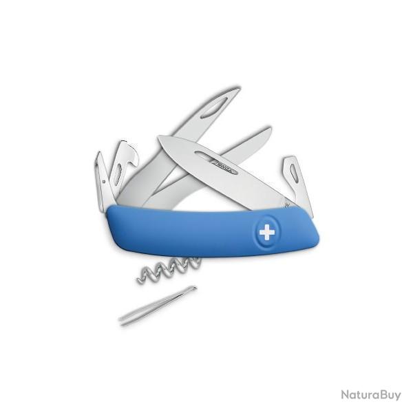 Couteau suisse Swiza D07 ZD07B bleu