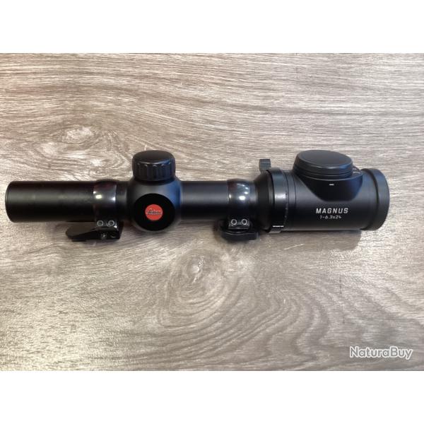 Leica magnus 1-6,3X24 et montage collier pivot