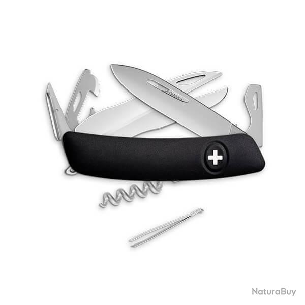 Couteau suisse Swiza D07 Allmatt ZD07NM noir