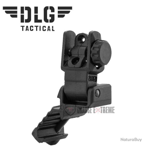 Organes de Vis�e Flip-Up Inclin� � 45� DLG TACTICAL pour AR15