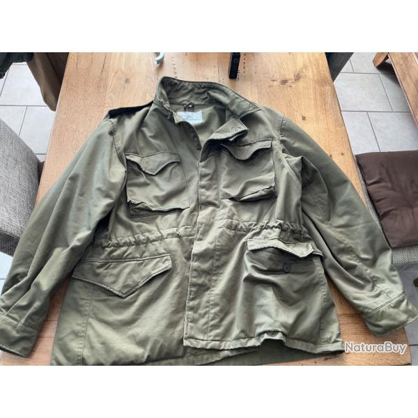 Veste US M1943 reproduction DE BRABANDER MFG CO / T 44 R