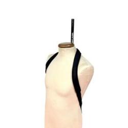 Bretelle sac &agrave; dos pisteurs N&eacute;opr&egrave;ne noir plus attaches grenadi&egrave;res