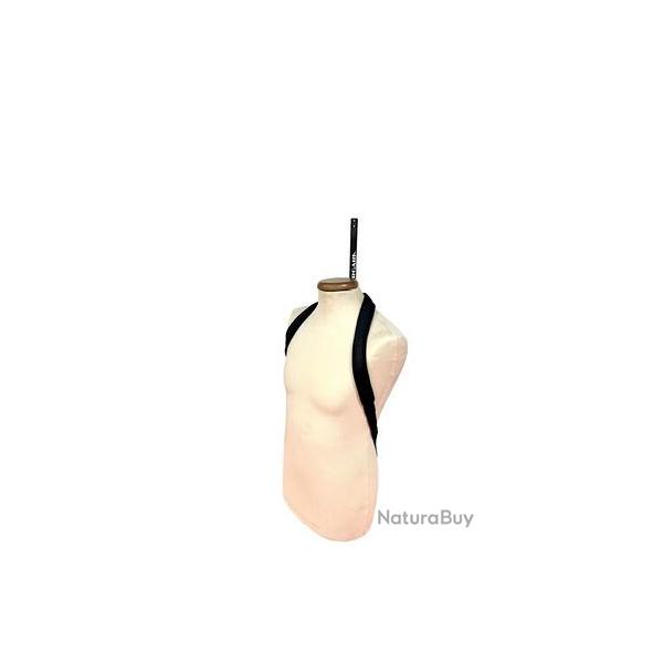 Bretelle sac � dos pisteurs N�opr�ne noir plus attaches grenadi�res