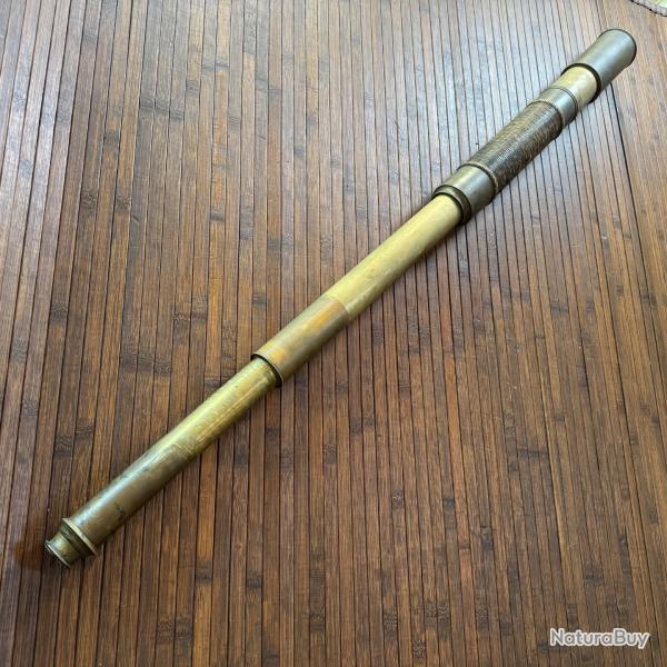 TR�S TR�S  GRANDE 1,12 M�TRE LONGUE  VUE T�LESCOPIQUE DE MARINE D�but XlX �me