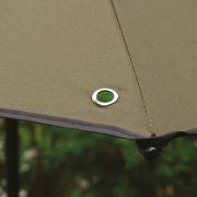 Parapluie De Chasse Télescopique Made In Chasse – Toile 130 Cm, Hauteur 173 Cm, Pied 70 Cm, Vert Forêt, 600 G