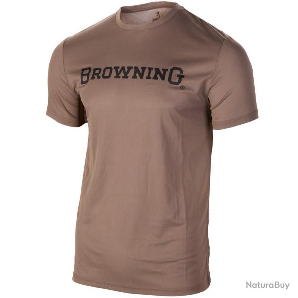 Browning - T shirt TEAMSPIRIT Dark brown XL