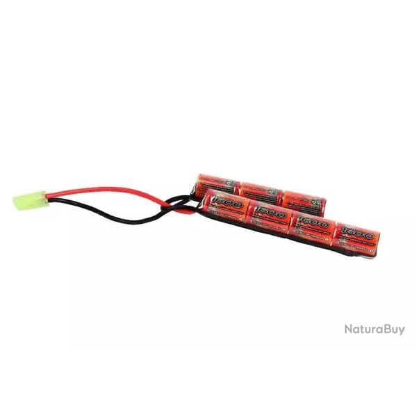 Batterie Ni-Mh crosse cr�ne 8.4V - 1600 mAh | VB power (0000 1748) - Airsoft