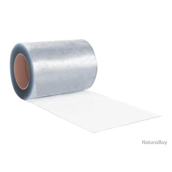 Rouleau rideau bande PVC transparent 25 m x 300 mm x 2,6 mm pratique protection isolation