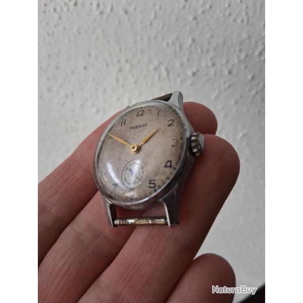 POBIEDA MONTRE MECANIQUE ANCIENNE MADE IN CCCP 1950/1960s