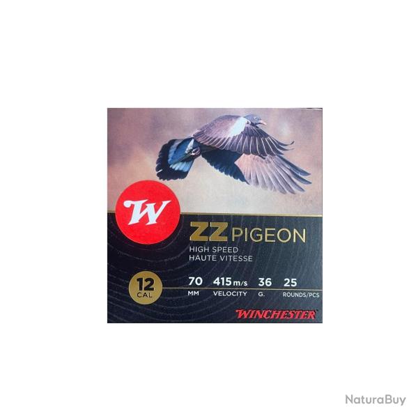 WINCHESTER zz pigeon 12/70 Pb7,5 x25