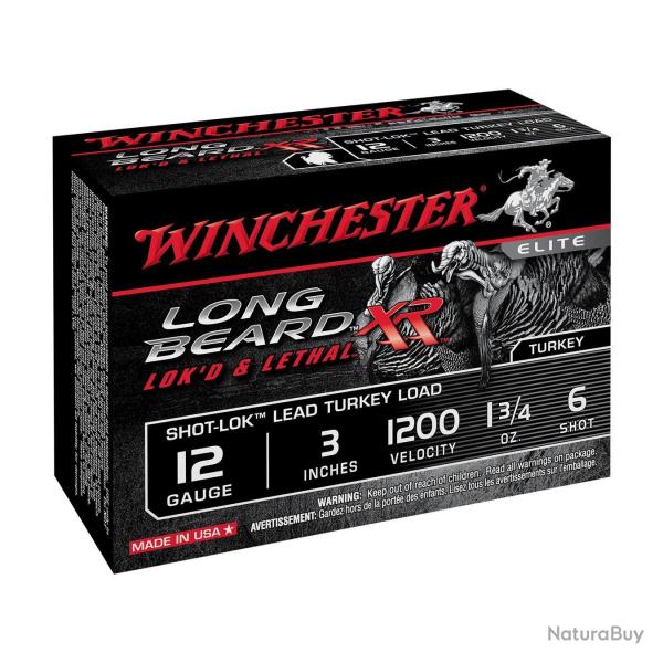 Cartouches Winchester 12 76 Long Beard XR 49G