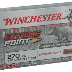 Balles Winchester 270 Win - Extreme Point 130 gr