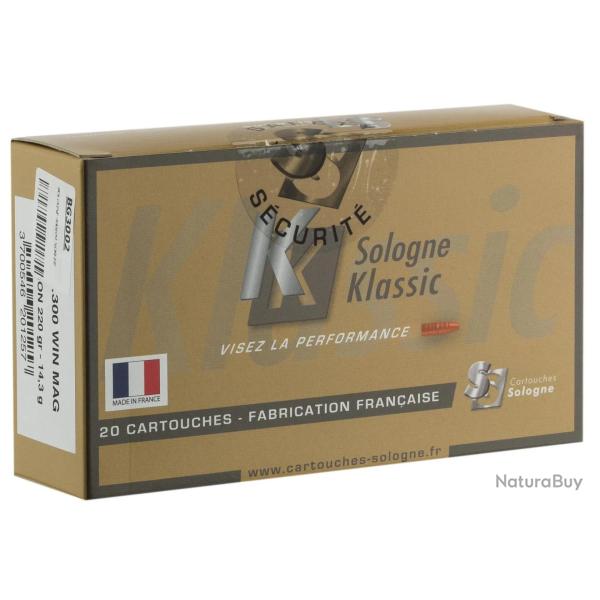 Balles Sologne 300 Win Mag - Nosler Partition 220 gr