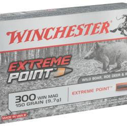 Balles Winchester 300 WM - Extreme Point 150 gr