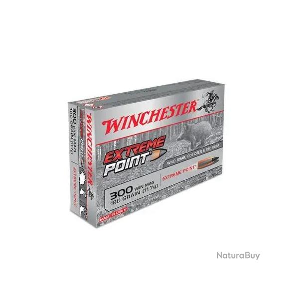 Balles Winchester 300 WM - Extreme Point 180 gr