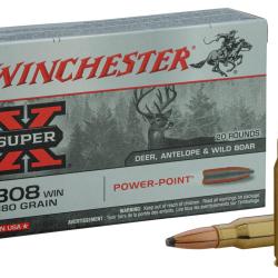 Balles Winchester 308 Win - Power Point 180 gr