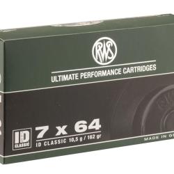 Balles RWS 7x64 - ID Classic 162 gr
