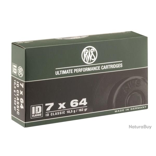 Balles RWS 7x64 - ID Classic 162 gr