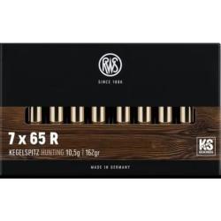 Balles RWS 7x65R - KS Pointe Conique 162 gr