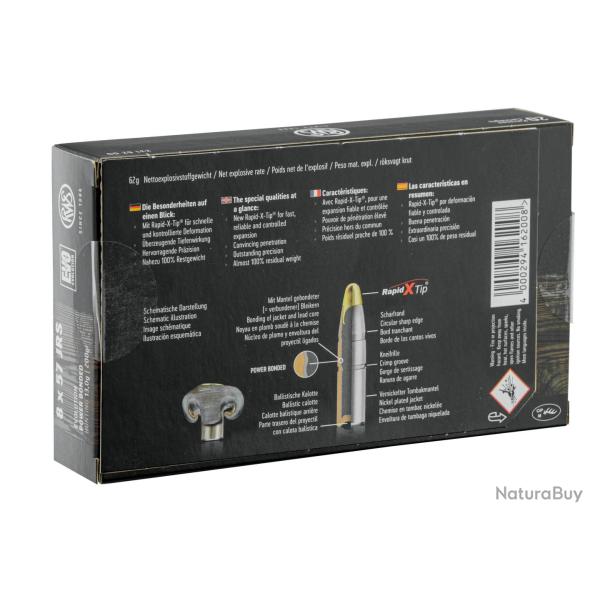 Balles RWS 8x57 JRS - Evo 200 gr