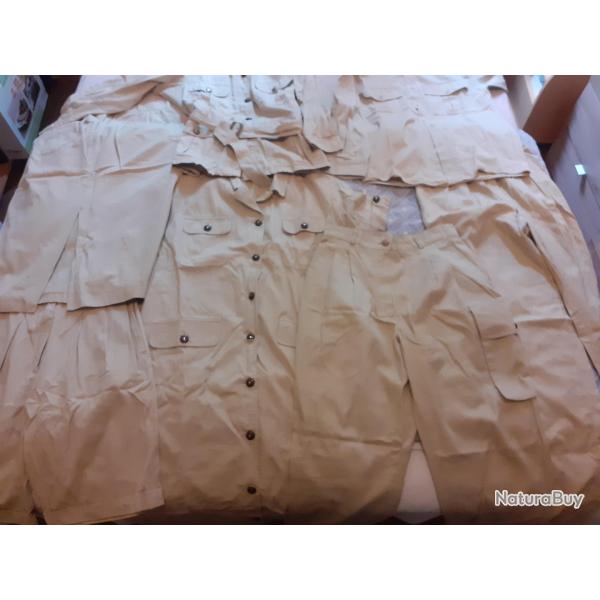 GASTINNE RENETTE - SAFARI - FEMME - T40 - 100% COTON - MADE IN FRANCE - TBE -LOT DE 7 pi�ces