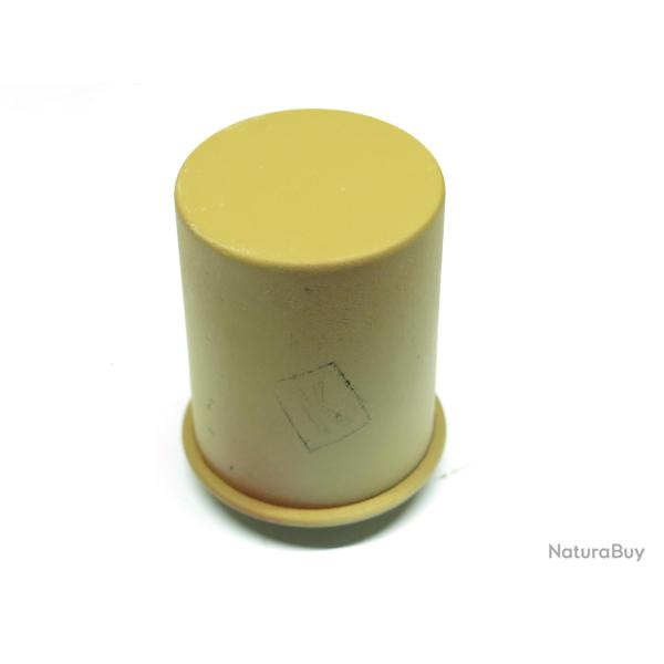 Pot couleur sable  seul mtal de grenade  manche Allemande