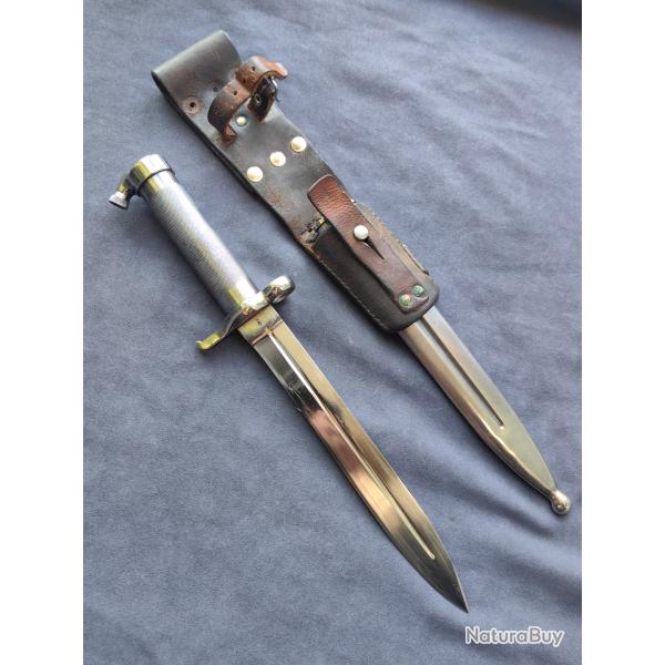 Baionnette su�doise Mod�le 1896 de parade chrom�e