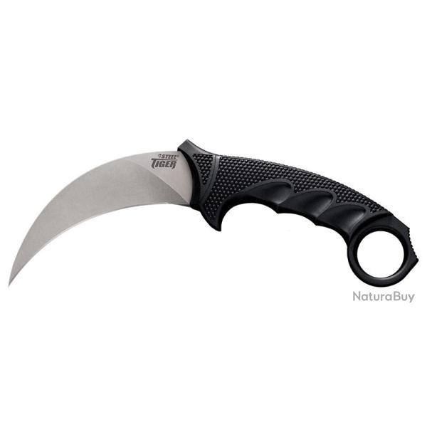 Cold Steel Couteau Steel Tiger - Lame 121mm - Manche Griv-Ex/Kray-Ex - Etui Secure-Ex
